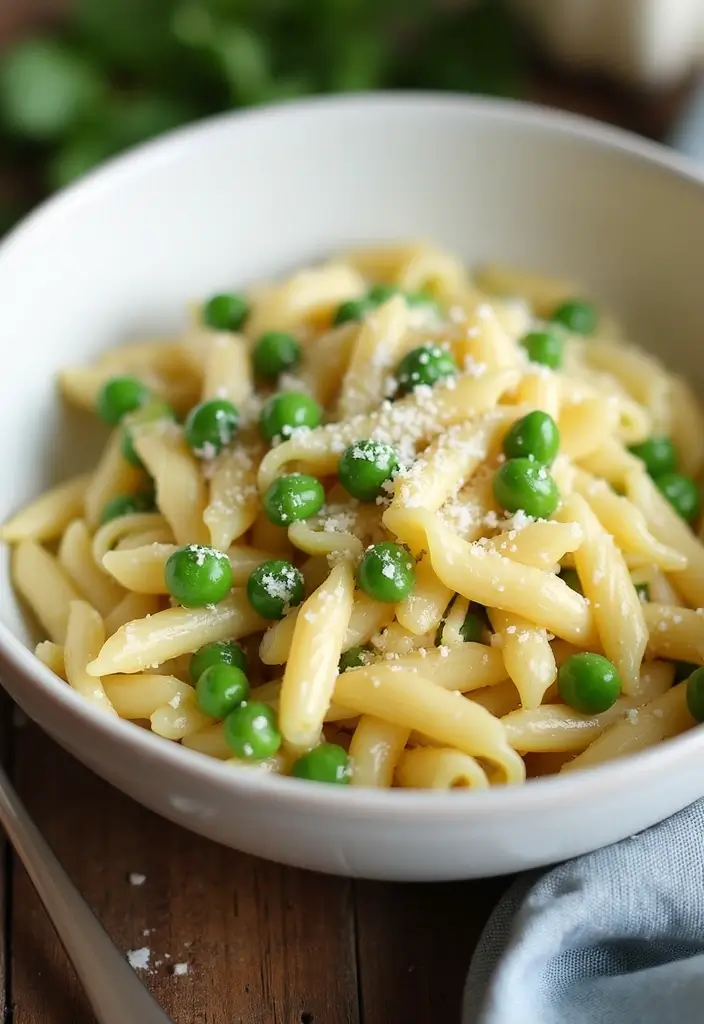 25 Recipes with Alfredo Sauce for Rich Creamy Dinners 119 25 Recipes with Alfredo Sauce for Rich Creamy Dinners - 19. Garlic Parmesan Alfredo with Peas