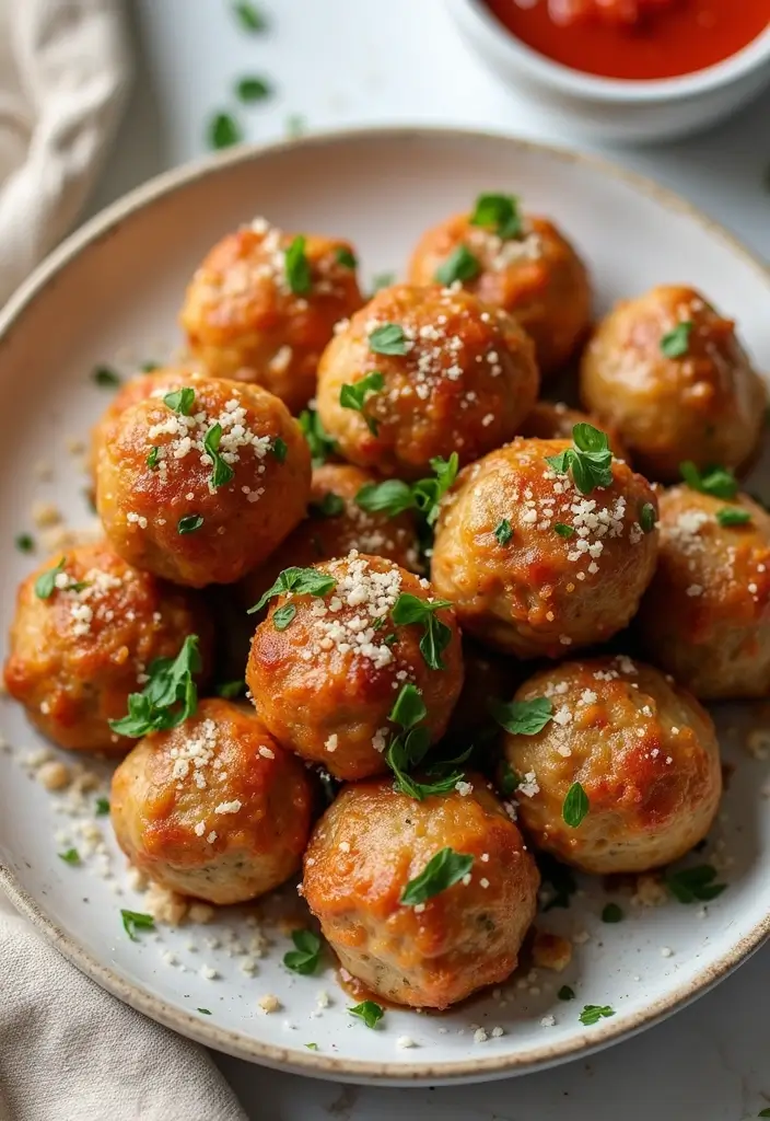 25 Recipes with Garlic Parmesan Sauce for Irresistible Flavor 75 25 Recipes with Garlic Parmesan Sauce for Irresistible Flavor - 13. Garlic Parmesan Meatballs