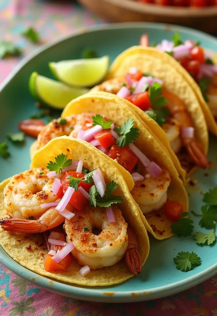 25 Recipes with Garlic Parmesan Sauce for Irresistible Flavor 157 25 Recipes with Garlic Parmesan Sauce for Irresistible Flavor - 25. Garlic Parmesan Shrimp Tacos