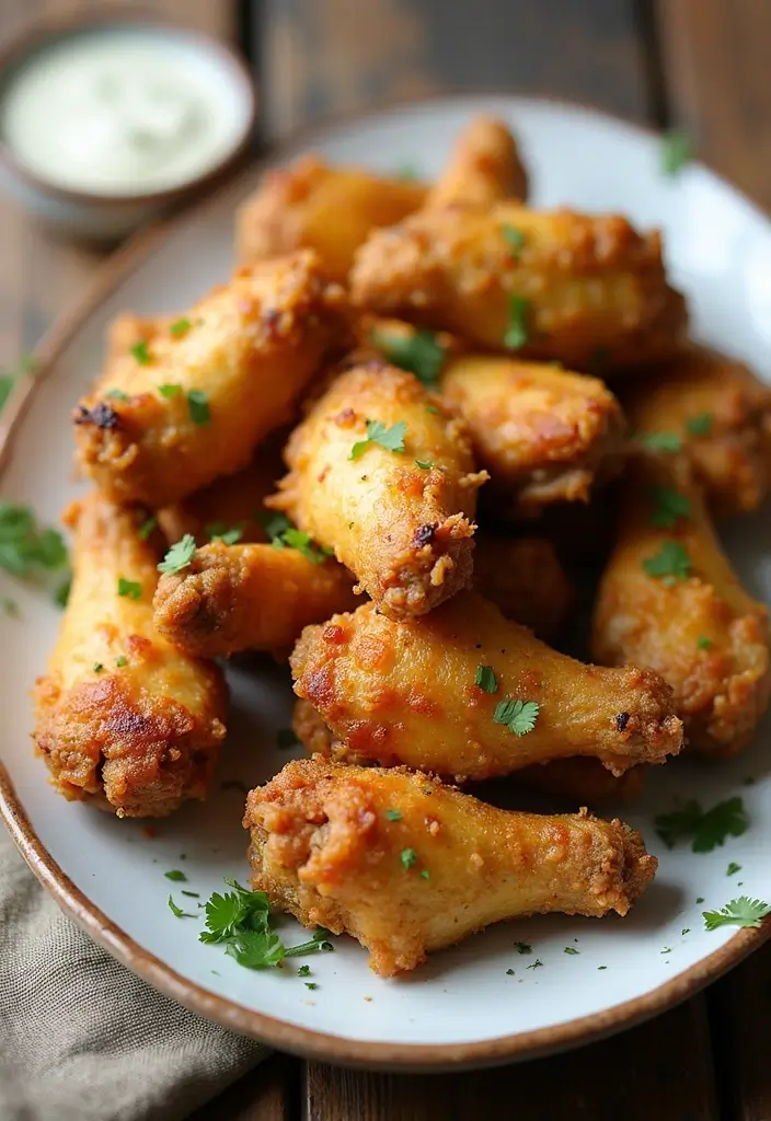 25 Recipes with Garlic Parmesan Sauce for Irresistible Flavor 36 25 Recipes with Garlic Parmesan Sauce for Irresistible Flavor - 6. Baked Garlic Parmesan Chicken Wings
