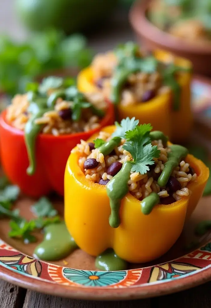 25 Recipes with Green Enchilada Sauce for Flavorful Meals 8 25 Recipes with Green Enchilada Sauce for Flavorful Meals - 2. Spicy Green Enchilada Stuffed Peppers