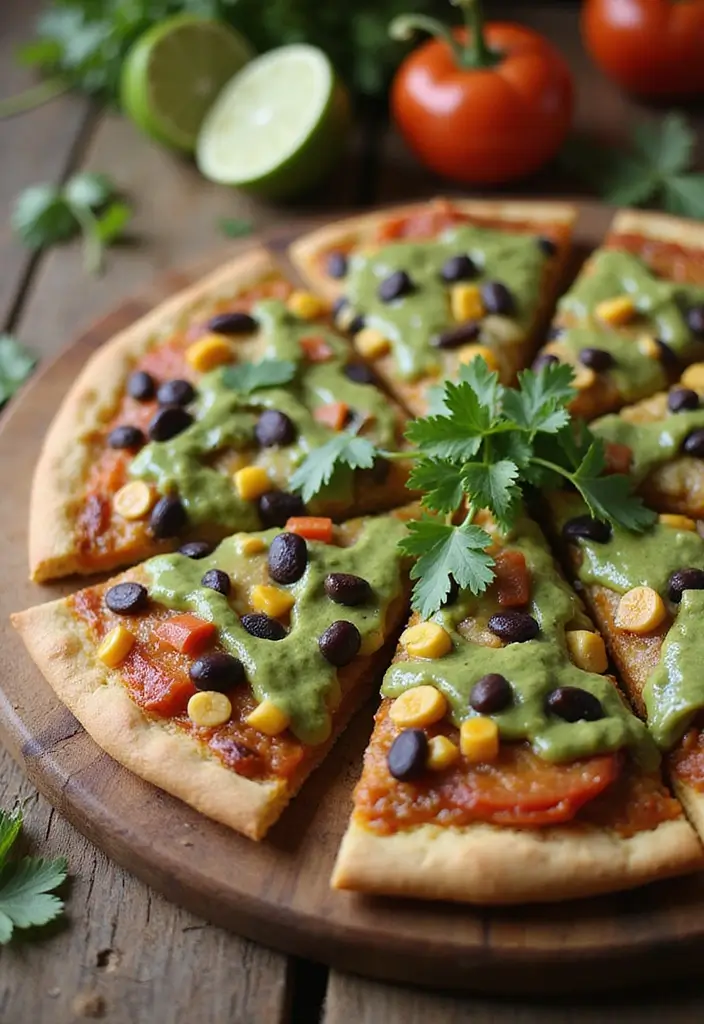 25 Recipes with Green Enchilada Sauce for Flavorful Meals 155 25 Recipes with Green Enchilada Sauce for Flavorful Meals - 25. Green Enchilada Pizza