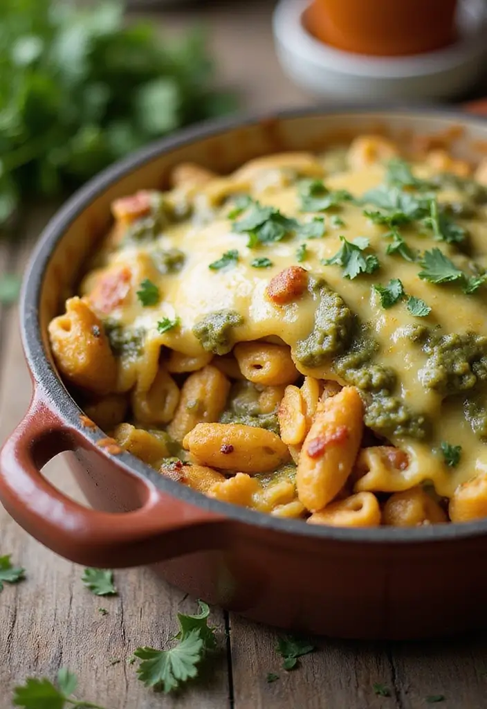 25 Recipes with Green Enchilada Sauce for Flavorful Meals 32 25 Recipes with Green Enchilada Sauce for Flavorful Meals - 6. Green Enchilada Pasta Bake