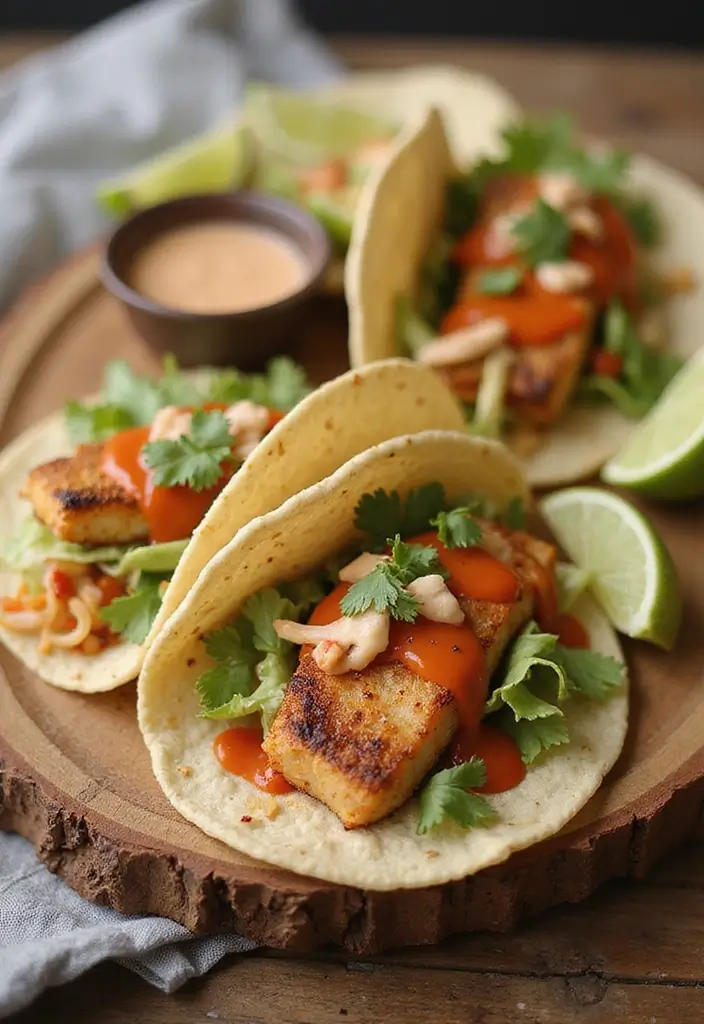 25 Recipes with Korean BBQ Sauce for Smoky Sweet Meals 79 25 Recipes with Korean BBQ Sauce for Smoky Sweet Meals - 13. Korean BBQ Fish Tacos