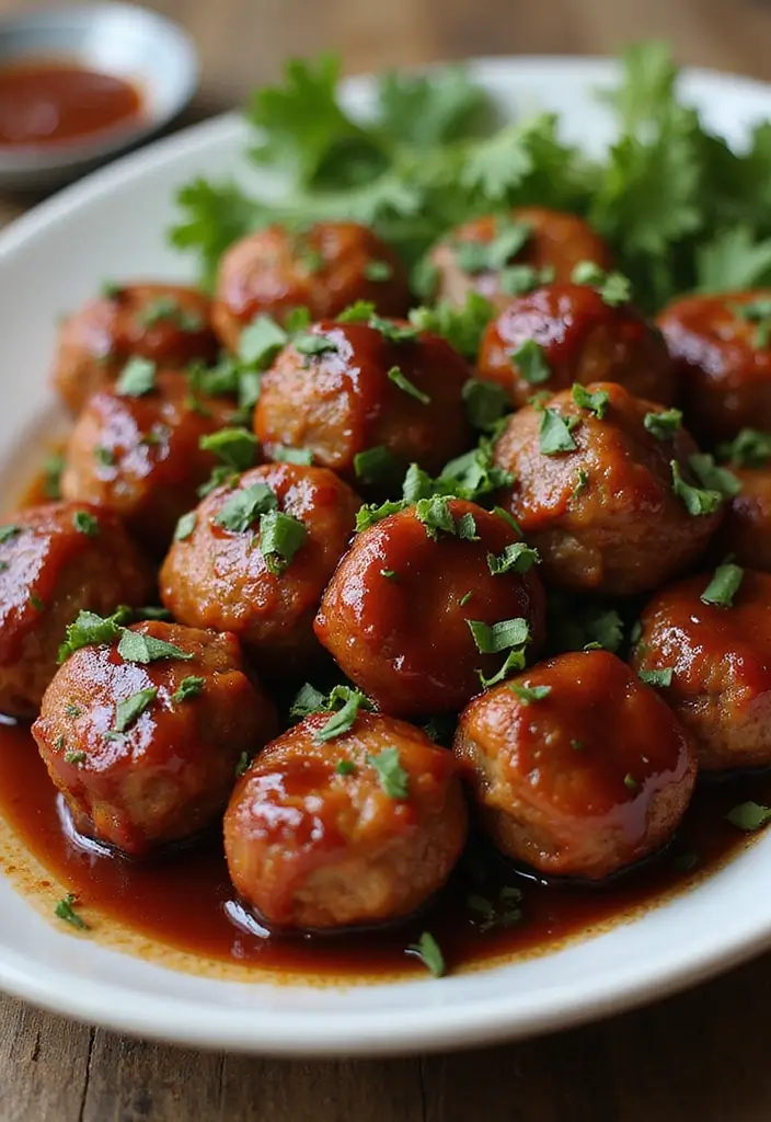 25 Recipes with Korean BBQ Sauce for Smoky Sweet Meals 86 25 Recipes with Korean BBQ Sauce for Smoky Sweet Meals - 14. Korean BBQ Meatballs