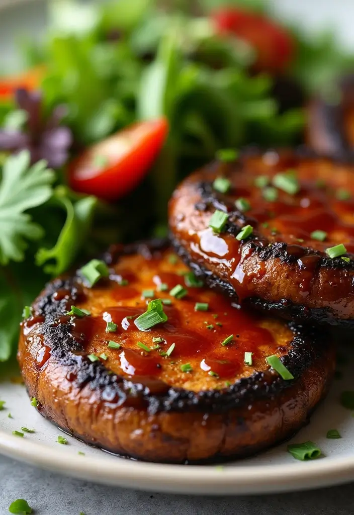 25 Recipes with Korean BBQ Sauce for Smoky Sweet Meals 22 25 Recipes with Korean BBQ Sauce for Smoky Sweet Meals - 4. Korean BBQ Grilled Portobello Mushrooms