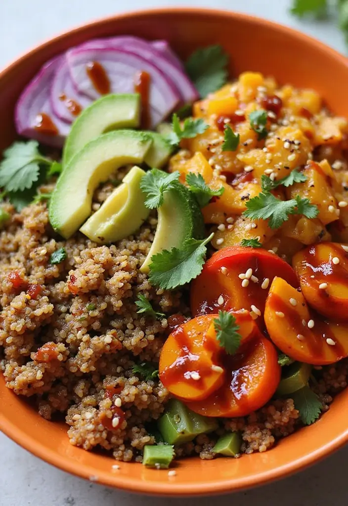 25 Recipes with Korean BBQ Sauce for Smoky Sweet Meals 39 25 Recipes with Korean BBQ Sauce for Smoky Sweet Meals - 7. Korean BBQ Quinoa Salad