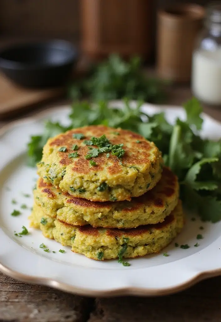 25 Recipes with Pesto Sauce That Brighten Any Meal 60 25 Recipes with Pesto Sauce That Brighten Any Meal - 10. Pesto Polenta Cakes