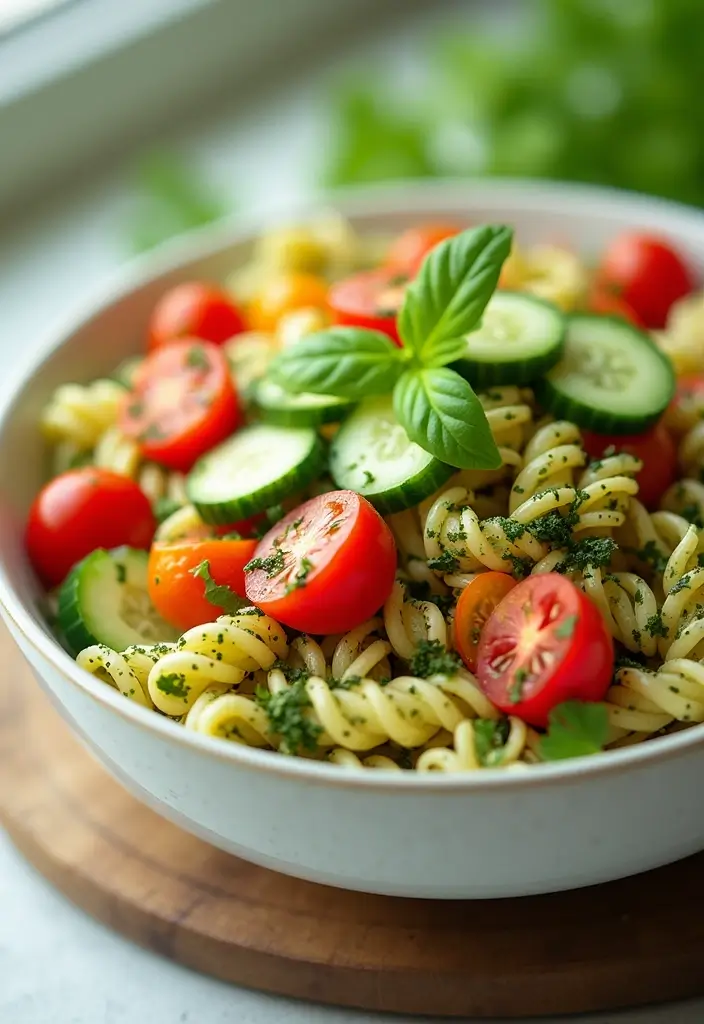 25 Recipes with Pesto Sauce That Brighten Any Meal 88 25 Recipes with Pesto Sauce That Brighten Any Meal - 14. Pesto Pasta Salad