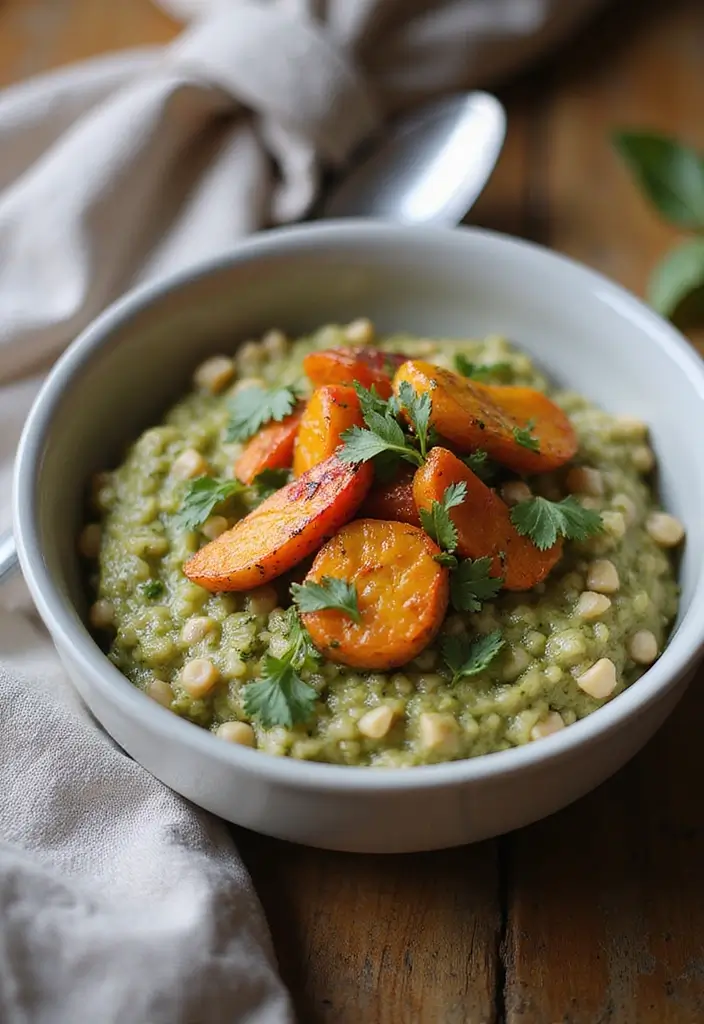 25 Recipes with Pesto Sauce That Brighten Any Meal 95 25 Recipes with Pesto Sauce That Brighten Any Meal - 15. Pesto Oatmeal