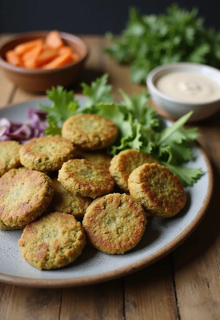 25 Recipes with Pesto Sauce That Brighten Any Meal 109 25 Recipes with Pesto Sauce That Brighten Any Meal - 17. Pesto Falafel