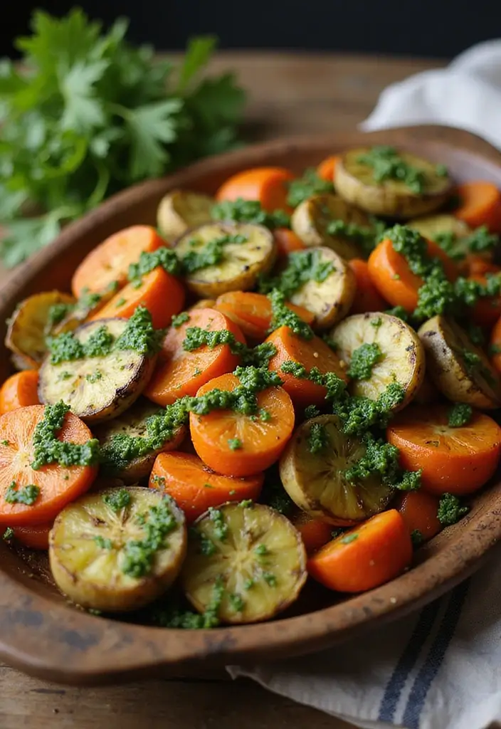 25 Recipes with Pesto Sauce That Brighten Any Meal 144 25 Recipes with Pesto Sauce That Brighten Any Meal - 22. Pesto Roasted Vegetables