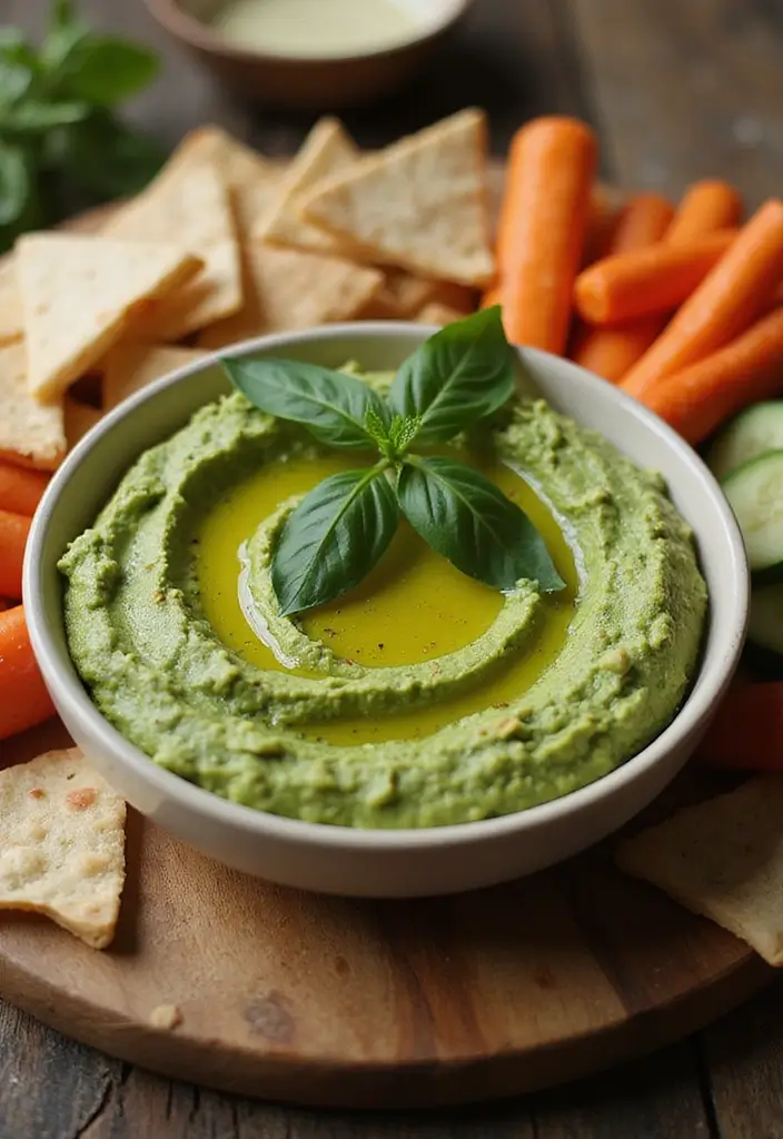 25 Recipes with Pesto Sauce That Brighten Any Meal 36 25 Recipes with Pesto Sauce That Brighten Any Meal - 6. Pesto Hummus