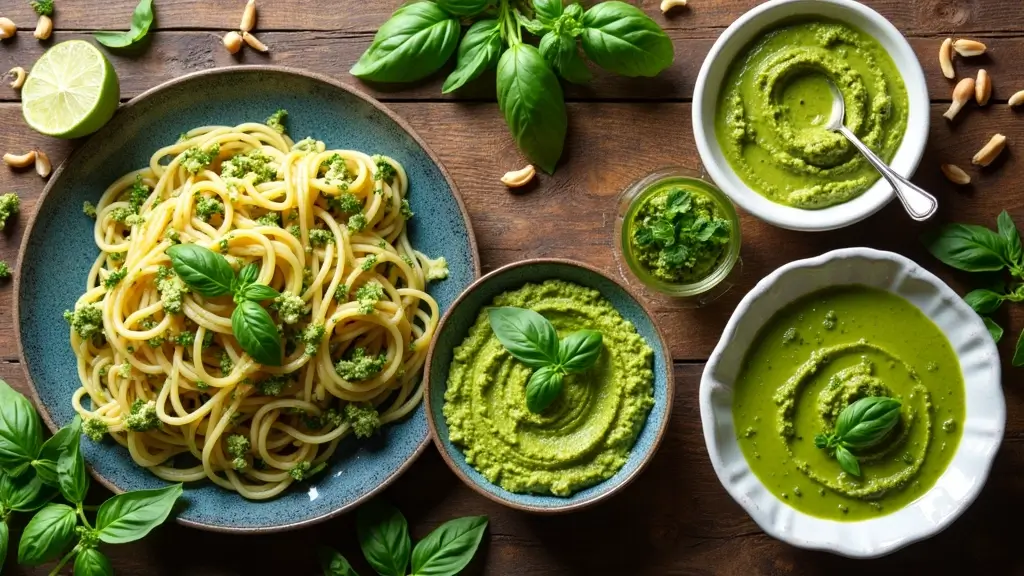 25 Recipes with Pesto Sauce That Brighten Any Meal