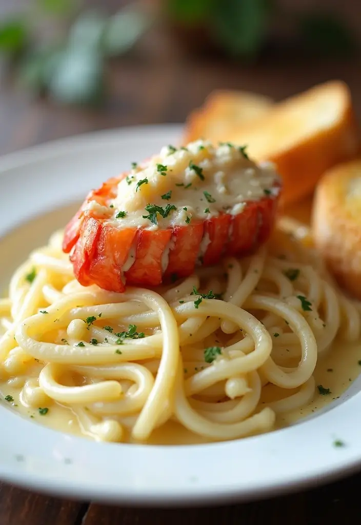 25 Recipes with Rao’s Alfredo Sauce That Taste Gourmet 63 25 Recipes with Rao’s Alfredo Sauce That Taste Gourmet - 11. Alfredo and Lobster Tail