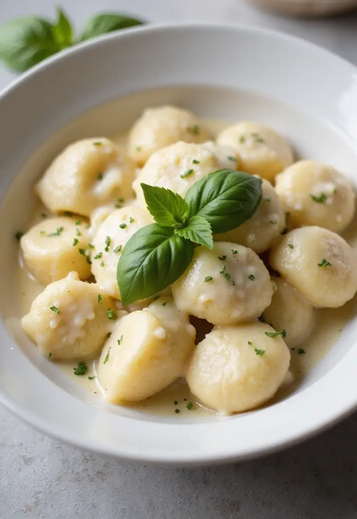 25 Recipes with Rao’s Alfredo Sauce That Taste Gourmet 70 25 Recipes with Rao’s Alfredo Sauce That Taste Gourmet - 12. Alfredo Gnocchi