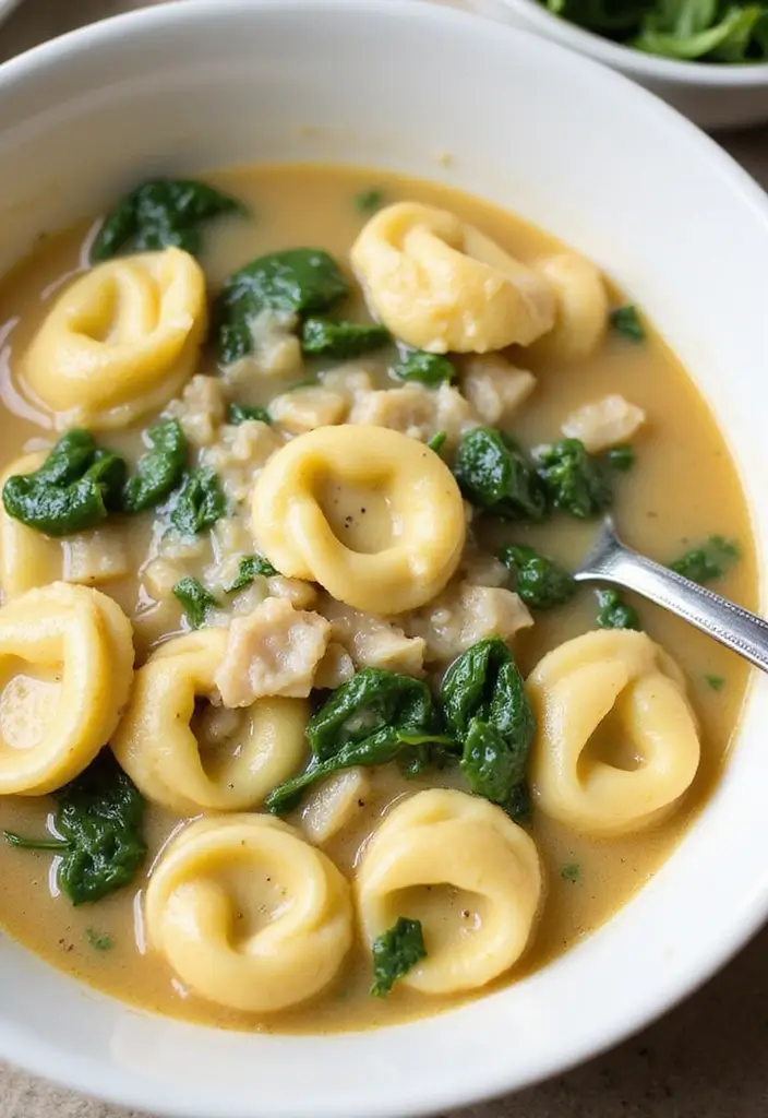 25 Recipes with Rao’s Alfredo Sauce That Taste Gourmet 98 25 Recipes with Rao’s Alfredo Sauce That Taste Gourmet - 16. Alfredo Tortellini Soup