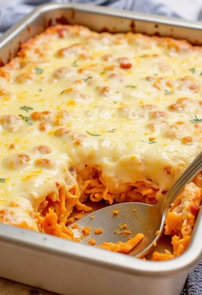 25 Recipes with Rao’s Alfredo Sauce That Taste Gourmet 105 25 Recipes with Rao’s Alfredo Sauce That Taste Gourmet - 17. Alfredo Baked Ziti