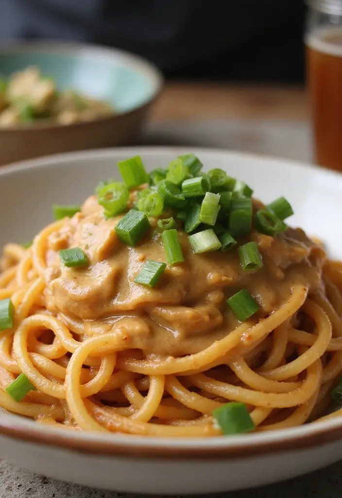 25 Recipes with Spaghetti Sauce for Family Favorites 82 25 Recipes with Spaghetti Sauce for Family Favorites - 14. Spaghetti with Peanut Sauce