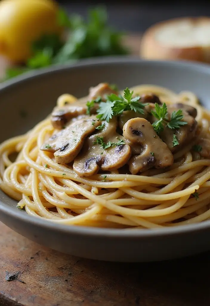 25 Recipes with Spaghetti Sauce for Family Favorites 127 25 Recipes with Spaghetti Sauce for Family Favorites - 21. Spaghetti with Mushroom Sauce