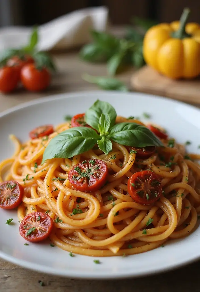 25 Recipes with Spaghetti Sauce for Family Favorites 134 25 Recipes with Spaghetti Sauce for Family Favorites - 22. Spaghetti with Sun-Dried Tomatoes