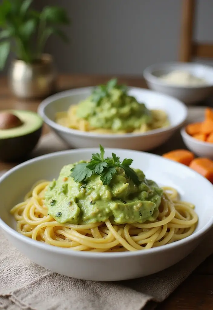 25 Recipes with Spaghetti Sauce for Family Favorites 155 25 Recipes with Spaghetti Sauce for Family Favorites - 25. Spaghetti with Avocado Sauce