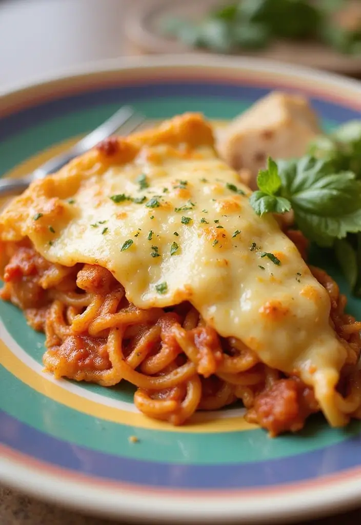 25 Recipes with Spaghetti Sauce for Family Favorites 15 25 Recipes with Spaghetti Sauce for Family Favorites - 3. Cheesy Spaghetti Pie