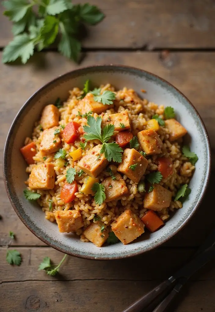 25 Recipes with Sweet Chili Sauce for Easy Dinners 110 25 Recipes with Sweet Chili Sauce for Easy Dinners - 18. Sweet Chili Chicken Fried Rice