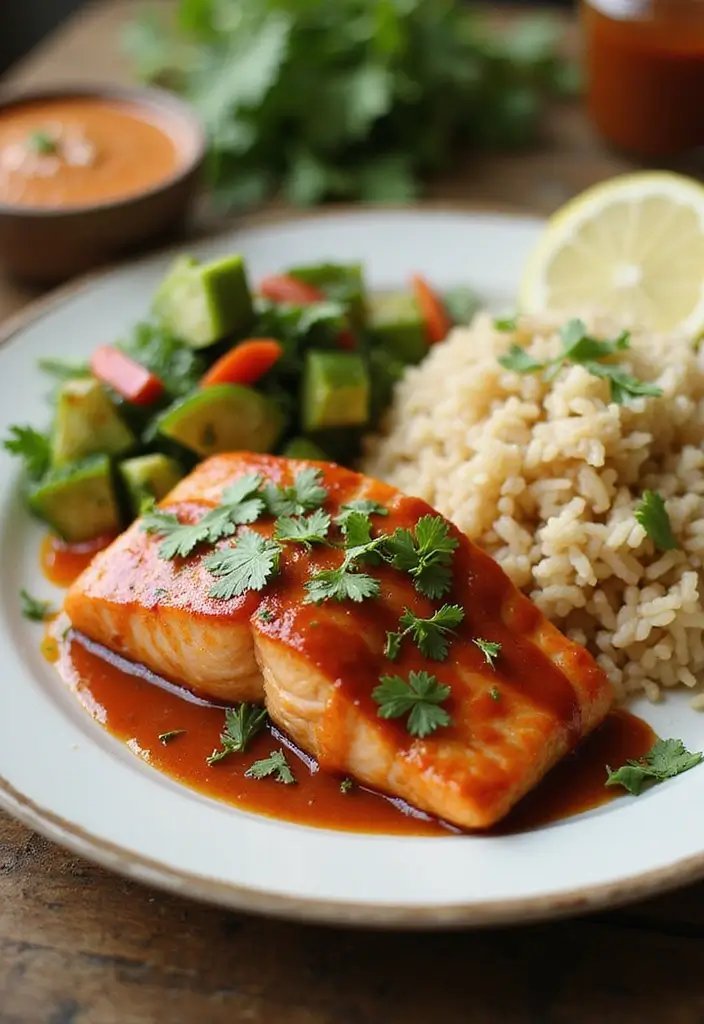 25 Recipes with Sweet Chili Sauce for Easy Dinners 15 25 Recipes with Sweet Chili Sauce for Easy Dinners - 3. Sweet Chili Salmon Fillets