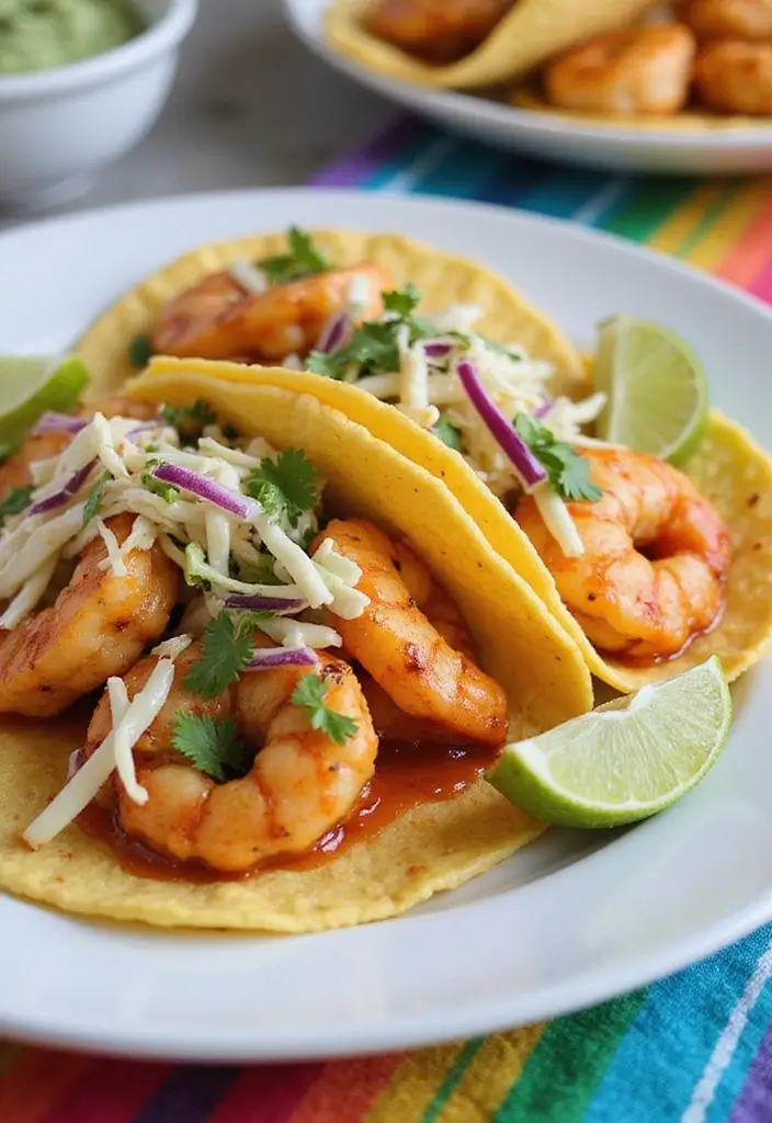 25 Recipes with Sweet Chili Sauce for Easy Dinners 22 25 Recipes with Sweet Chili Sauce for Easy Dinners - 4. Sweet Chili Shrimp Tacos