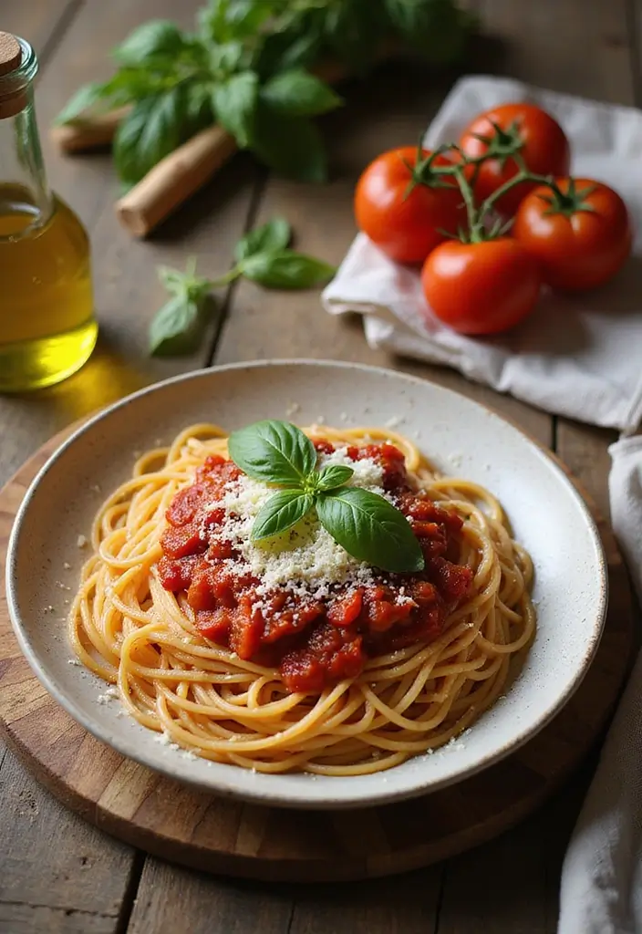 25 Recipes with Tomato Sauce That Never Go Out of Style 1 25 Recipes with Tomato Sauce That Never Go Out of Style - 1. Classic Spaghetti Marinara