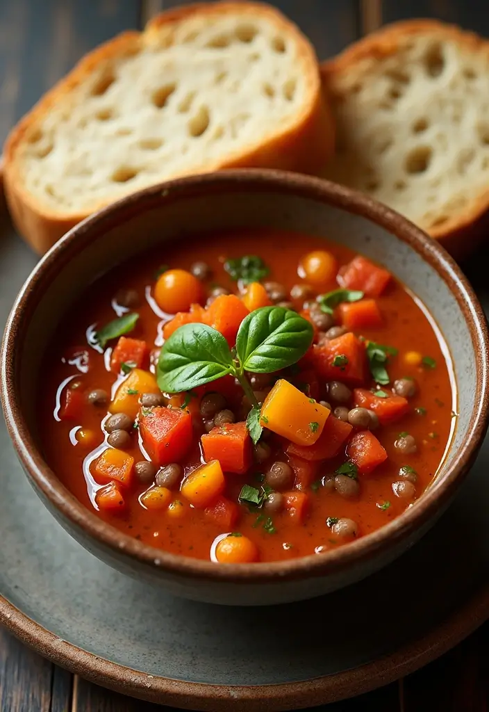25 Recipes with Tomato Sauce That Never Go Out of Style 113 25 Recipes with Tomato Sauce That Never Go Out of Style - 19. Tomato and Lentil Stew