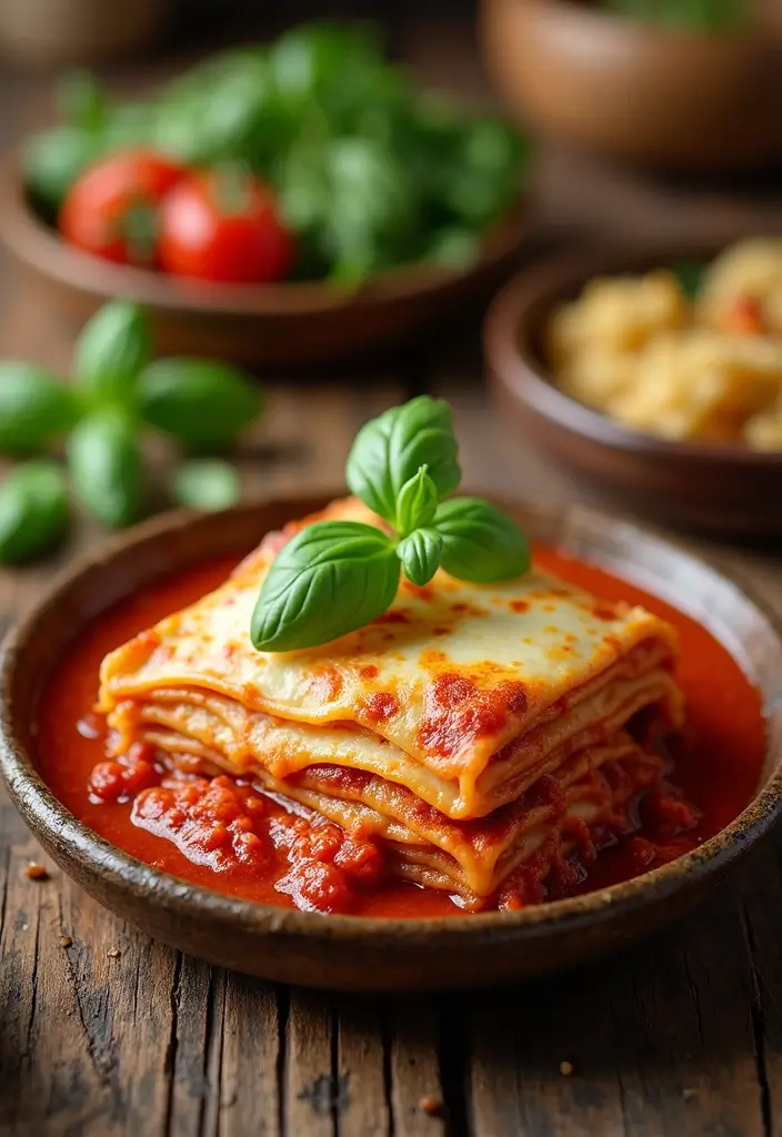 25 Recipes with Tomato Sauce That Never Go Out of Style 6 25 Recipes with Tomato Sauce That Never Go Out of Style - 2. Hearty Lasagna