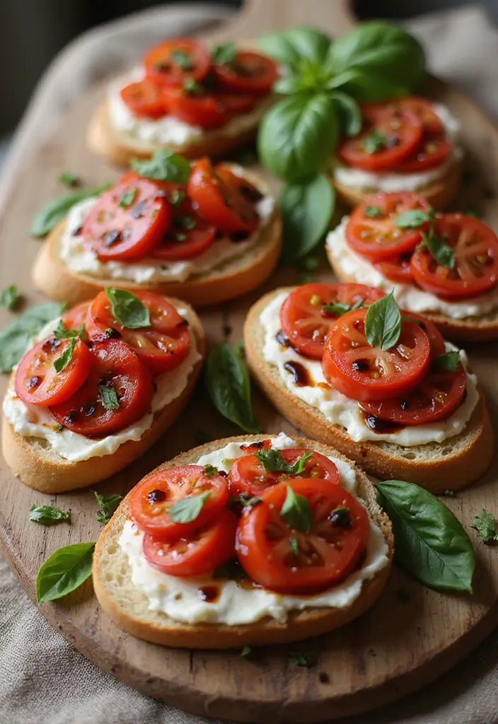 25 Recipes with Tomato Sauce That Never Go Out of Style 120 25 Recipes with Tomato Sauce That Never Go Out of Style - 20. Tomato and Goat Cheese Bruschetta