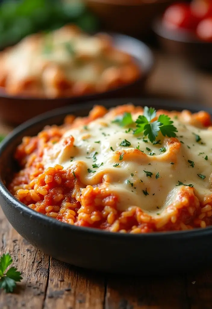 25 Rice and Spaghetti Sauce Recipes for Simple Weeknight Meals 8 25 Rice and Spaghetti Sauce Recipes for Simple Weeknight Meals - 2. Spaghetti Sauce Chicken and Rice Bake