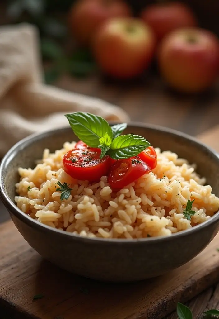 25 Rice and Spaghetti Sauce Recipes for Simple Weeknight Meals 141 25 Rice and Spaghetti Sauce Recipes for Simple Weeknight Meals - 23. Apple Cinnamon Rice with Tomato Sauce