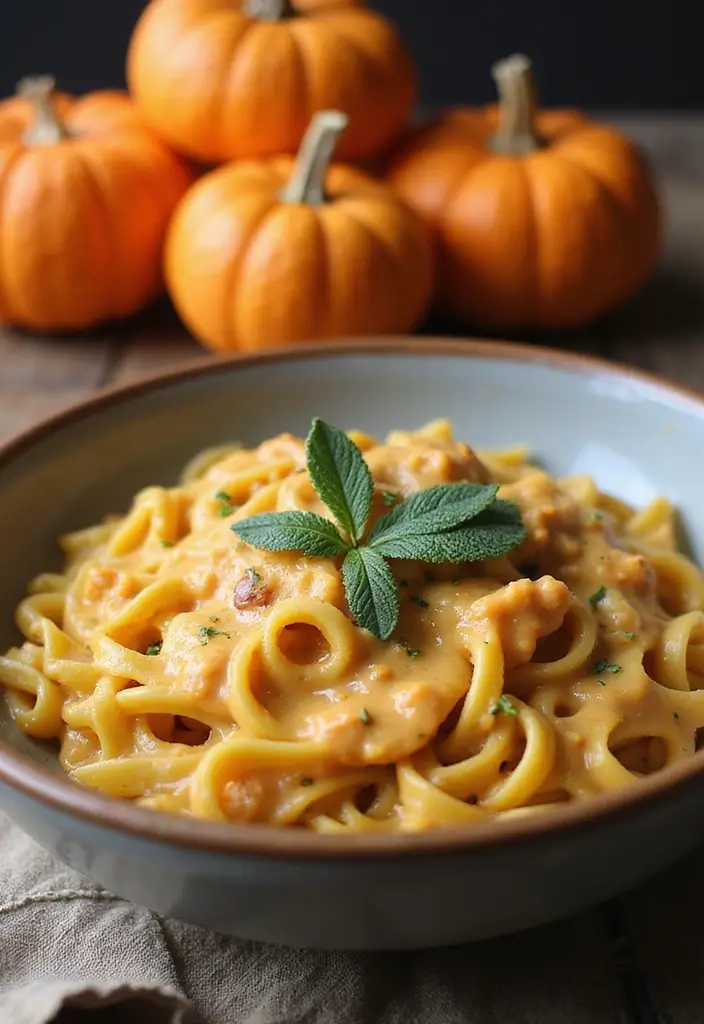 25 Veggie Pasta Sauce Recipes for a Healthy Twist 74 25 Veggie Pasta Sauce Recipes for a Healthy Twist - 12. Creamy Pumpkin and Sage Sauce