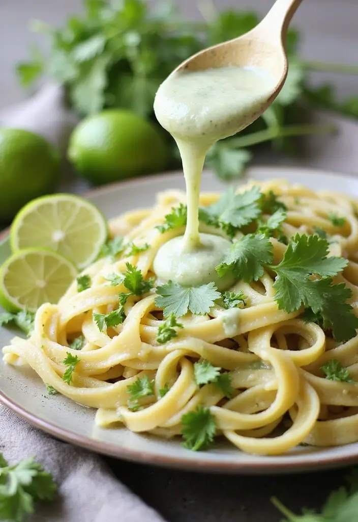 25 Veggie Pasta Sauce Recipes for a Healthy Twist 81 25 Veggie Pasta Sauce Recipes for a Healthy Twist - 13. Cilantro Lime Sauce
