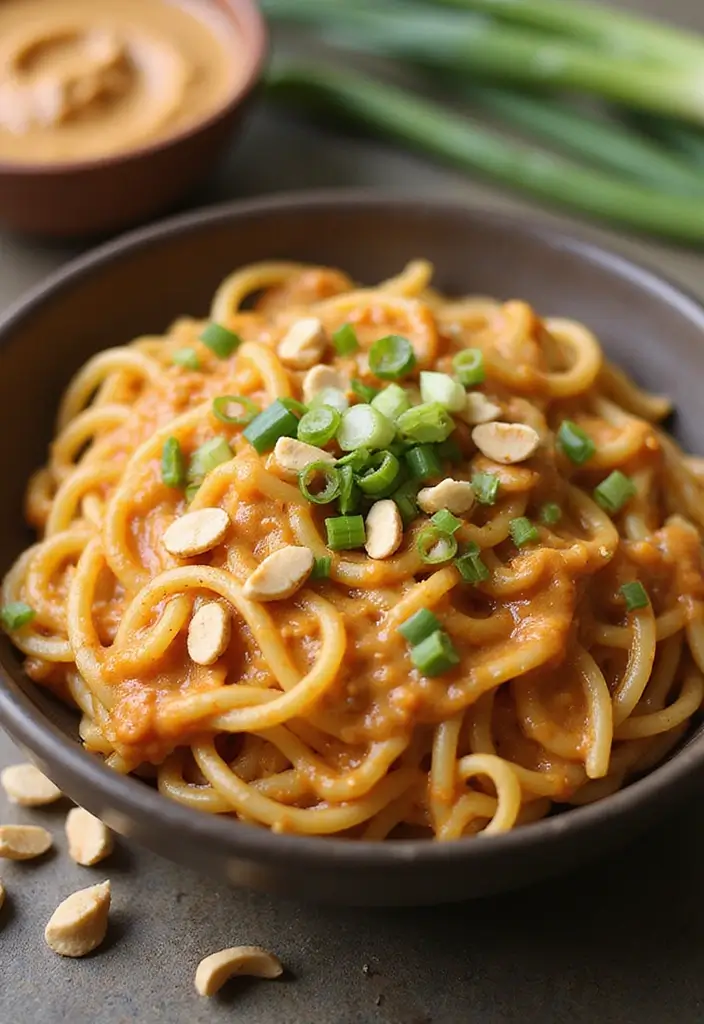 25 Veggie Pasta Sauce Recipes for a Healthy Twist 130 25 Veggie Pasta Sauce Recipes for a Healthy Twist - 20. Spicy Peanut Sauce