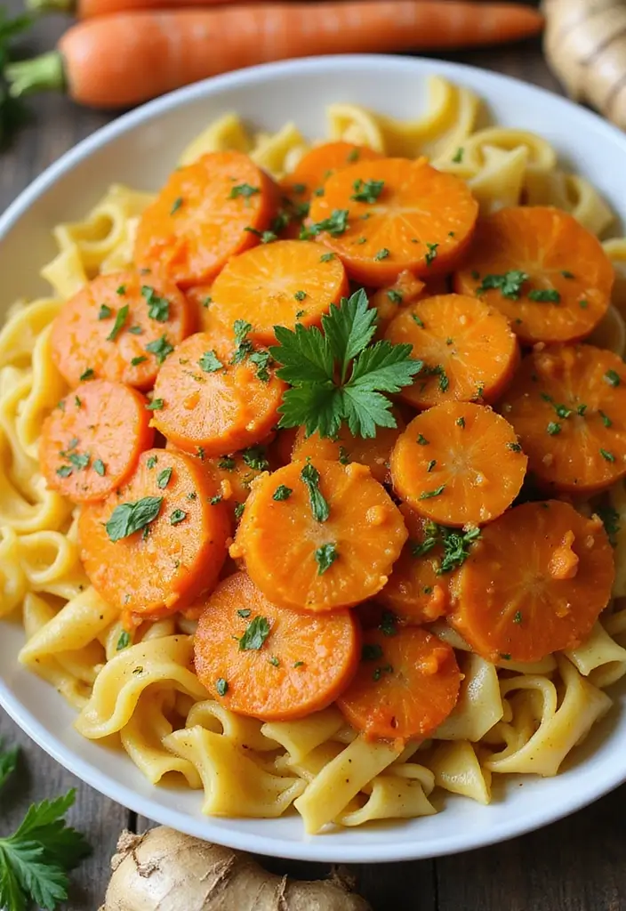 25 Veggie Pasta Sauce Recipes for a Healthy Twist 41 25 Veggie Pasta Sauce Recipes for a Healthy Twist - 7. Carrot and Ginger Sauce