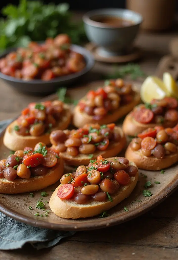 26 Beans in Tomato Sauce Recipes for Quick Comfort Meals 103 26 Beans in Tomato Sauce Recipes for Quick Comfort Meals - 17. Rustic Italian Bean Bruschetta