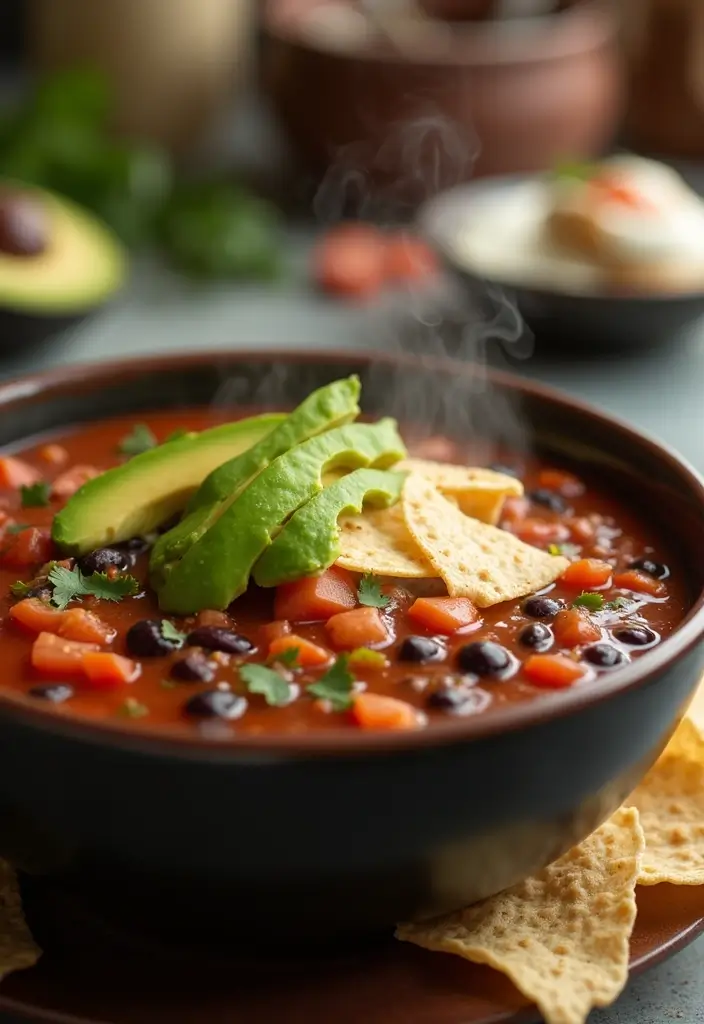 26 Beans in Tomato Sauce Recipes for Quick Comfort Meals 110 26 Beans in Tomato Sauce Recipes for Quick Comfort Meals - 18. Mexican Black Bean and Tomato Soup