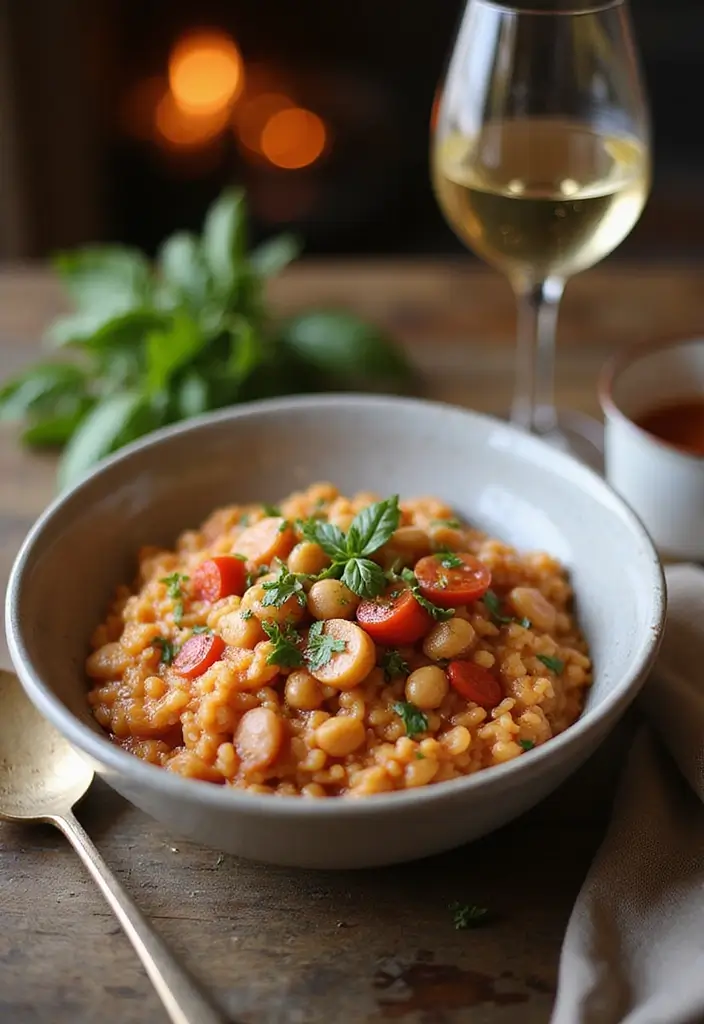 26 Beans in Tomato Sauce Recipes for Quick Comfort Meals 48 26 Beans in Tomato Sauce Recipes for Quick Comfort Meals - 8. Creamy Tomato and Bean Risotto