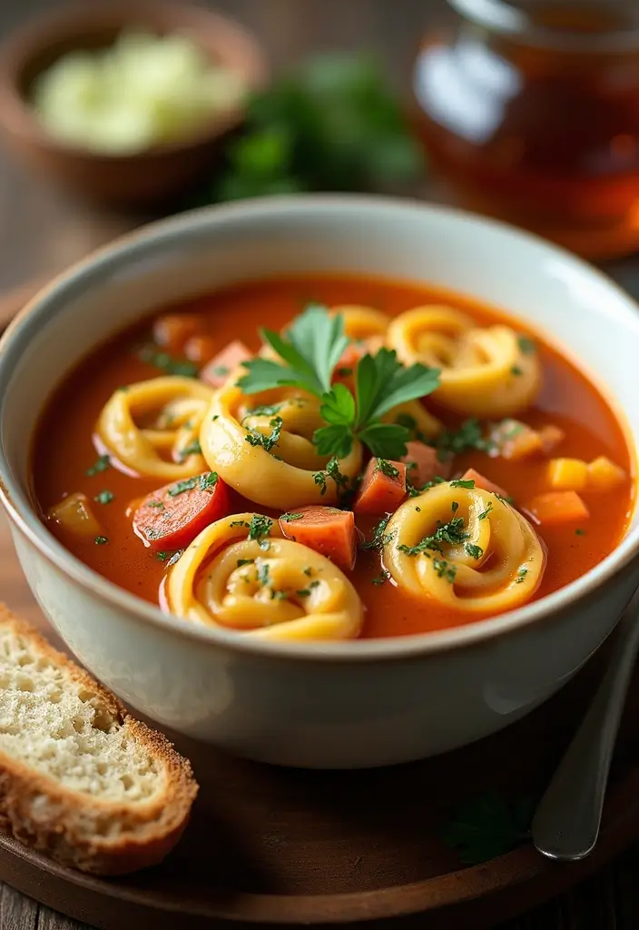 26 Chicken and Vodka Sauce Recipes with Restaurant Flavor 86 26 Chicken and Vodka Sauce Recipes with Restaurant Flavor - 14. Chicken Vodka Tortellini Soup