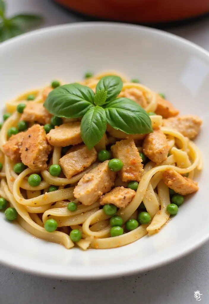 26 Chicken and Vodka Sauce Recipes with Restaurant Flavor 124 26 Chicken and Vodka Sauce Recipes with Restaurant Flavor - 20. Chicken Vodka Pasta with Peas