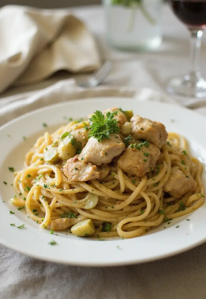 26 Chicken and Vodka Sauce Recipes with Restaurant Flavor 143 26 Chicken and Vodka Sauce Recipes with Restaurant Flavor - 23. Chicken Vodka Pasta with Artichokes