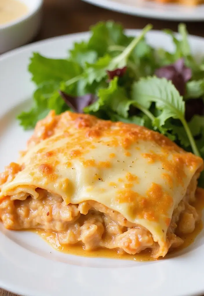 26 Chicken and Vodka Sauce Recipes with Restaurant Flavor 15 26 Chicken and Vodka Sauce Recipes with Restaurant Flavor - 3. Creamy Chicken and Vodka Sauce Lasagna