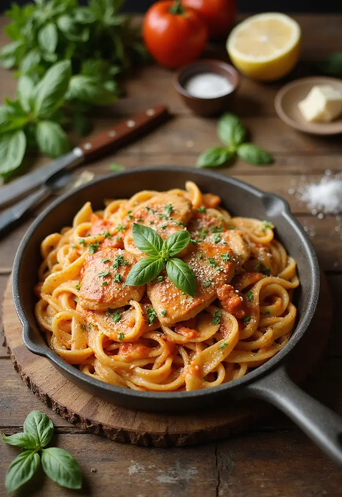 26 Chicken and Vodka Sauce Recipes with Restaurant Flavor 22 26 Chicken and Vodka Sauce Recipes with Restaurant Flavor - 4. One-Pan Chicken Vodka Pasta