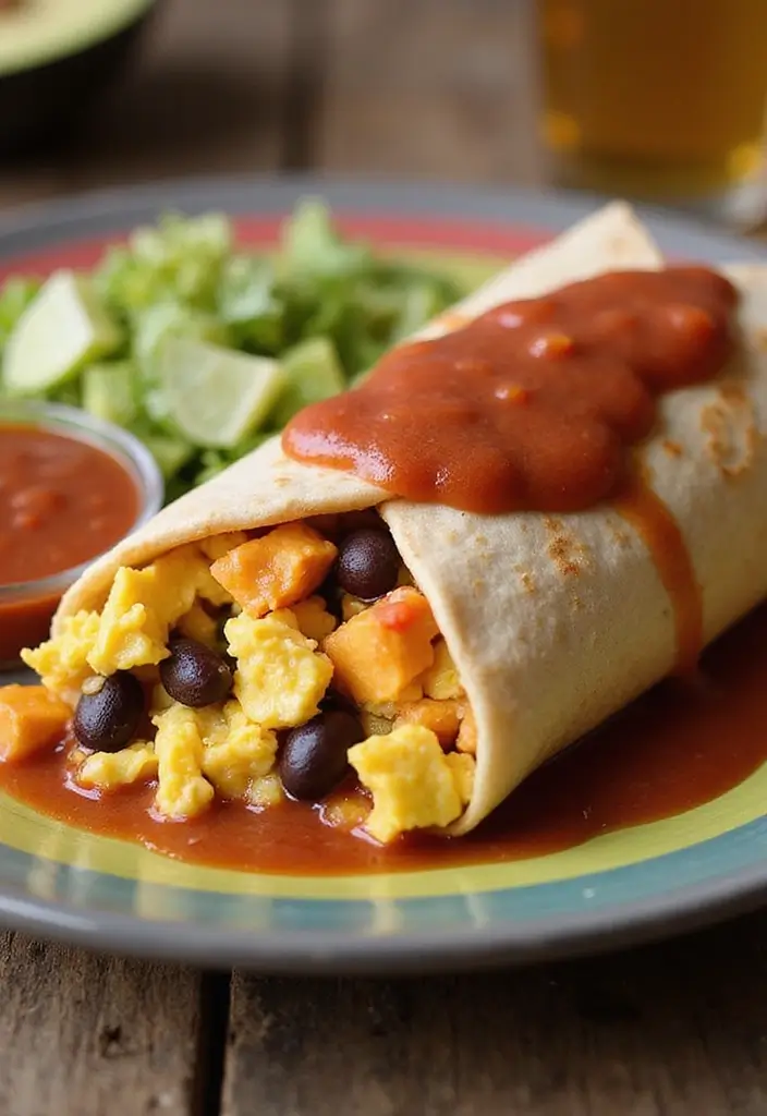 26 Recipes with Enchilada Sauce for Flavorful Mexican Meals 67 26 Recipes with Enchilada Sauce for Flavorful Mexican Meals - 11. Enchilada Sauce Breakfast Burritos