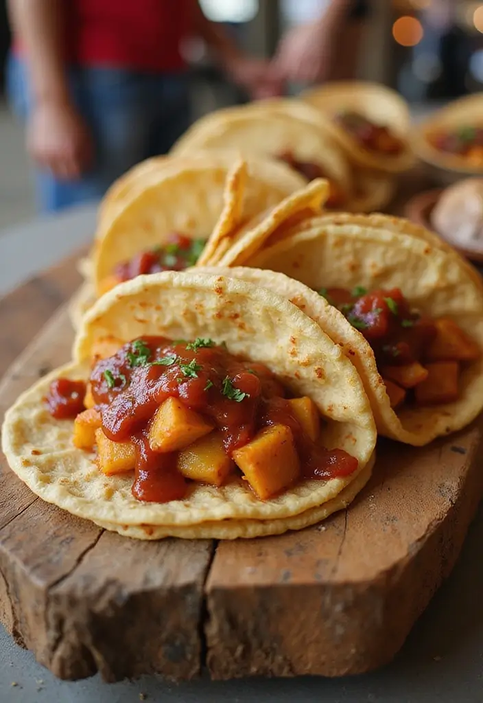 26 Recipes with Enchilada Sauce for Flavorful Mexican Meals 74 26 Recipes with Enchilada Sauce for Flavorful Mexican Meals - 12. Enchilada Sauce Potato Tacos